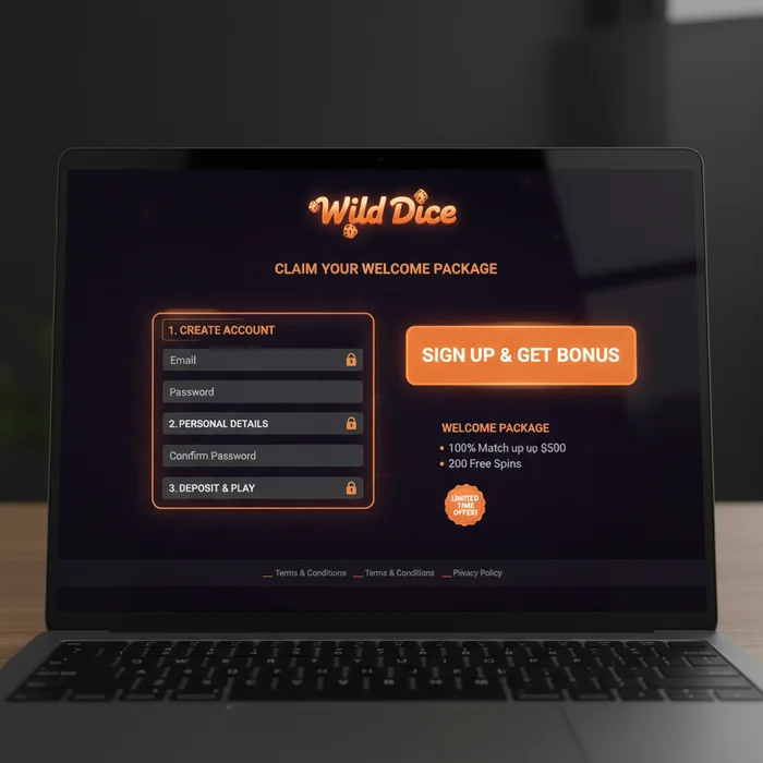 Wild Dice Casino Signup